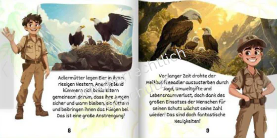 Adler Kinderbuch Vorschau