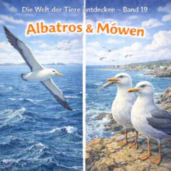 Albatros und Möwen