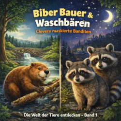 Biber Bauer und Waschbären