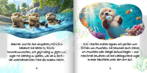 Seeotter Kinderbuch Vorschau