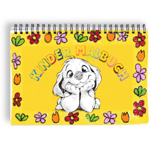 Kinder Malbuch Vorschau